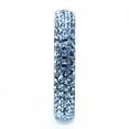 thumbnail image 3 of High polished (no plating) Stainless Steel Ring with Top Grade Crystal in Sea Blue for Women Sea Blue Stone Color Style TK3535 Size 8, 3 of 4