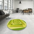 thumbnail image 3 of Ahgly Company Indoor Rectangle Patterned Pistachio Green Area Rugs, 5' x 8', 3 of 6