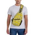 thumbnail image 6 of Lsque Banana A Pattern Cross Chest Bag Diagonally – Premium Durable Front Chest Sling with Adjustable Padded Strap, High-Capacity Storage, 6 of 8