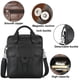thumbnail image 3 of Bolso de mensajero de cuero para hombre, bolso bandolera para hombre, para el trabajo, negocios, moda, bolso de mano multifuncional de gran capacidad, 3 of 8