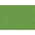thumbnail image 1 of Ahgly Company Machine Washable Indoor Rectangle Transitional Bright Green Area Rugs, 5' x 8', 1 of 7