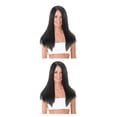 thumbnail image 4 of Vogacara Peluca de mujer, diadema de simulación, pelo falso largo ajustable, resistente al calor, portátil, lavable, decoración, Type1 NO1, 4 of 6