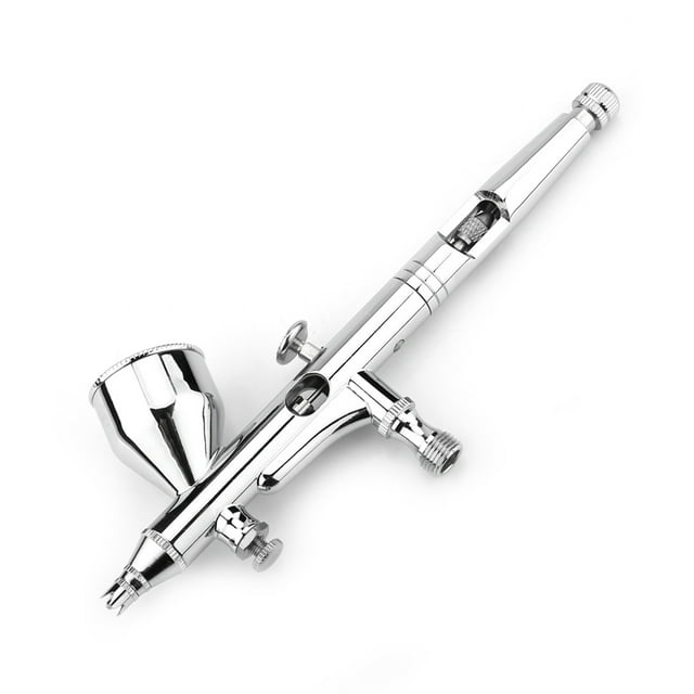 Kit de Aerógrafo Bling Bling Doble Acción 0,2 mm para Decoración de Pasteles