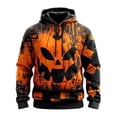 thumbnail image 4 of LIIPEE Halloween Graphic Hoodies For Men Long Sleeve Hooded Sweatshirts Male Autumn Winter Comfortable Versatile Pullover With Pockets,XXL, 4 of 4