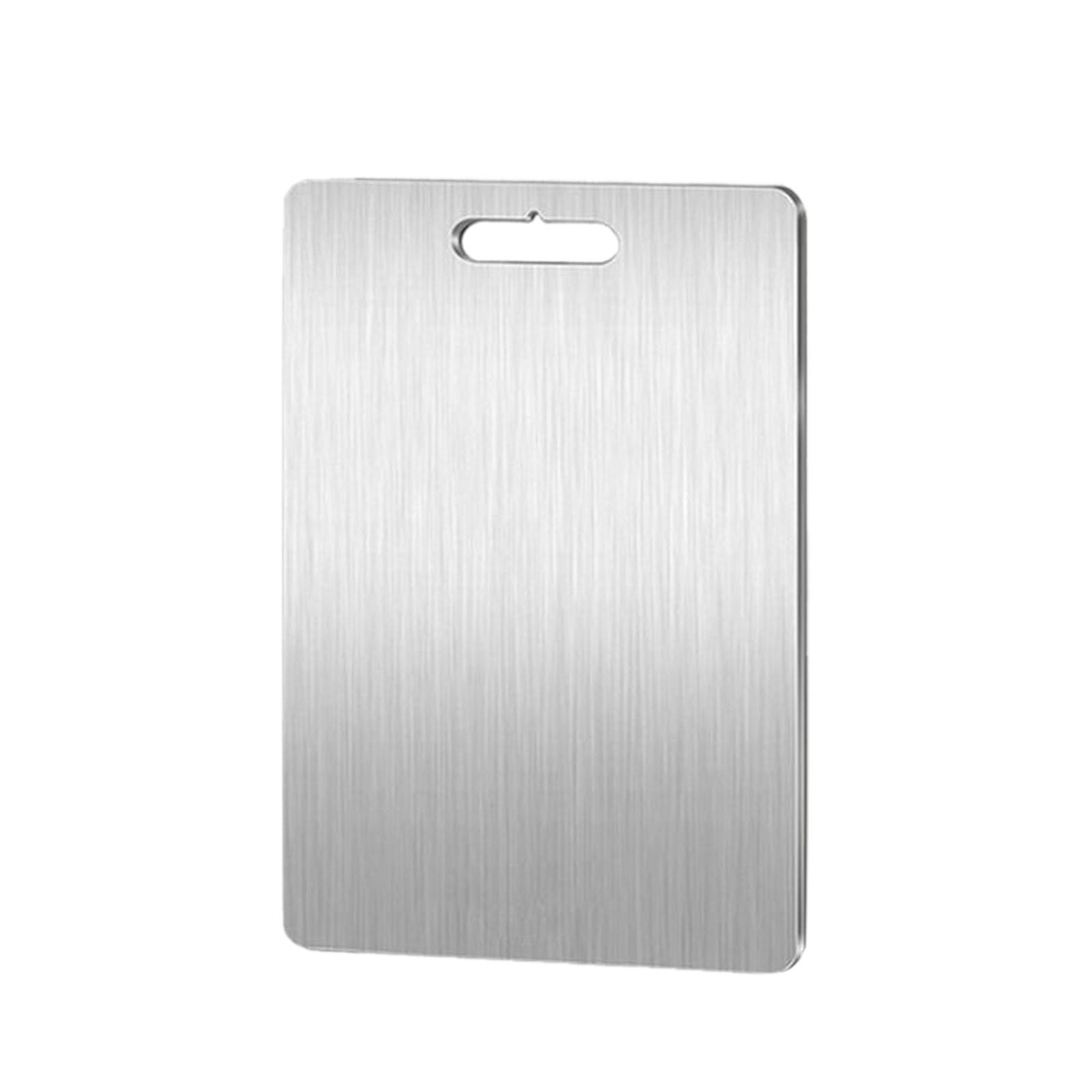 New Titanium Cutting Boards - 100% Pure Titanium Cutting Boards for Kitchen - Cutting Edge Hygiene & Durability, Double Sided Medical-grade Titanium Cutting Mat, 11/14/4/15''