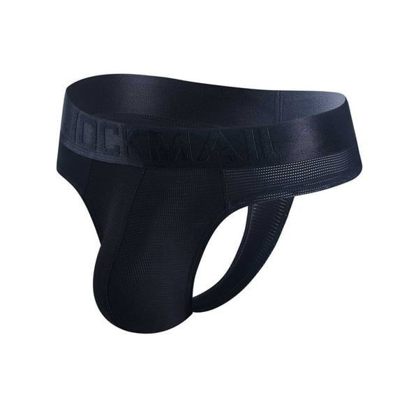 DJDLJWCJ Men's Fashion Underwear Low Waist Breathable Elastic Underpants Black M