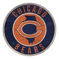 thumbnail image 1 of Panneau Chicago Bears en Bois 12 Pouces Design Rond, 1 of 1