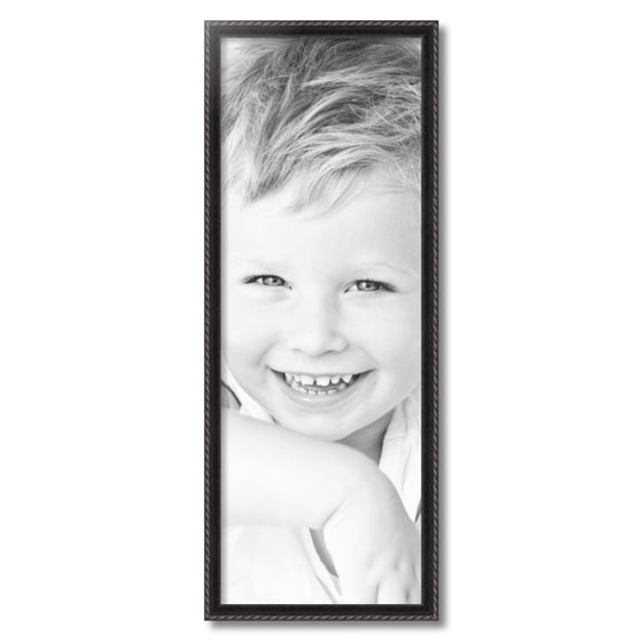 ArtToFrames 12x33" Other Picture Frame, Multi Wood Poster Frame, with Regular Acrylic and Foam Backing 3/16 inch (FBPL-4999)