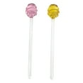 thumbnail image 6 of HOMEMAXS 2pcs  Honey and Syrup Dippers Glass Honey Stirring Sticks Honey Server Spoon Honey Dispenser Spoon Mixing Tool for Stirring Tea Coffee Jam, 6 of 8