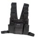 thumbnail image 2 of Arnés de hombro para radio, soporte para dos radios con funda frontal tipo bolsa para Estilo A, 2 of 8