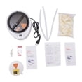 thumbnail image 4 of Miumaeov Personal Sauna Home Sauna Lightweight Portable Personal Steam Sauna Spa for Relaxation at Home 99 Minute Timer 1000 Watt Steam Generator Chair Included, 4 of 6