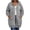 Gray, variant on Virmaxy Women's Plus Size Full Zip Long Hoodie Sweatshirt Long Sleeve Oversized Casual Jacket with Side Pockets for Fall Winter Daily Wear L-XXXXXL
