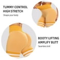 thumbnail image 5 of A AGROSTE Seamless Workout Leggings for Women Scrunch Butt Lifting Leggings Booty High Waisted Yoga Pants Gym Leggings Yellow-L, 5 of 6