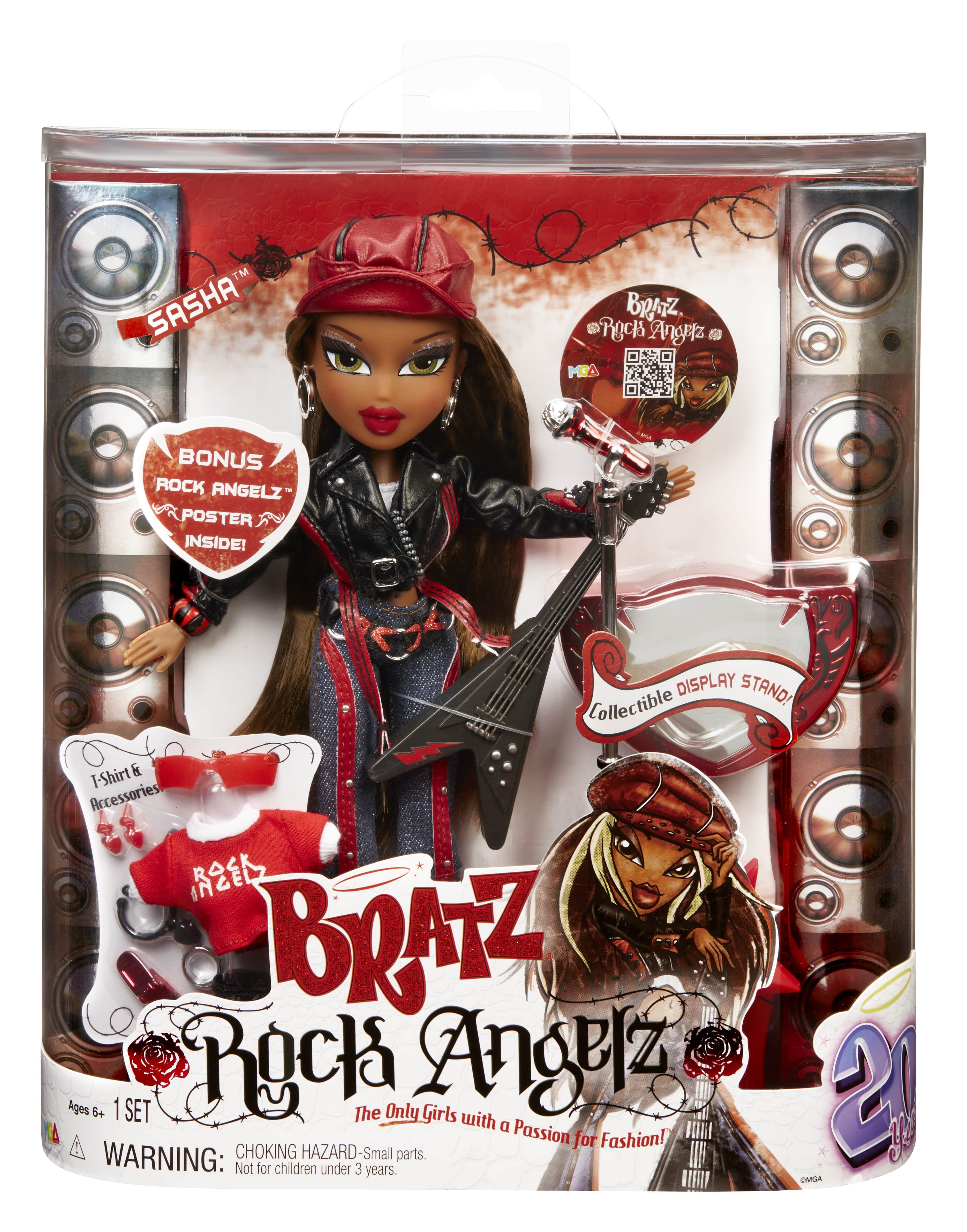 Bratz® Rock Angelz™ 20 Yearz Special Edition Fashion Doll Sasha™ -  