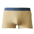 thumbnail image 5 of Men Boxer Underwear Men's Boxer Underwear with U-convex Design Wide Elastic Waistband U-convex Design Underwear, 5 of 8
