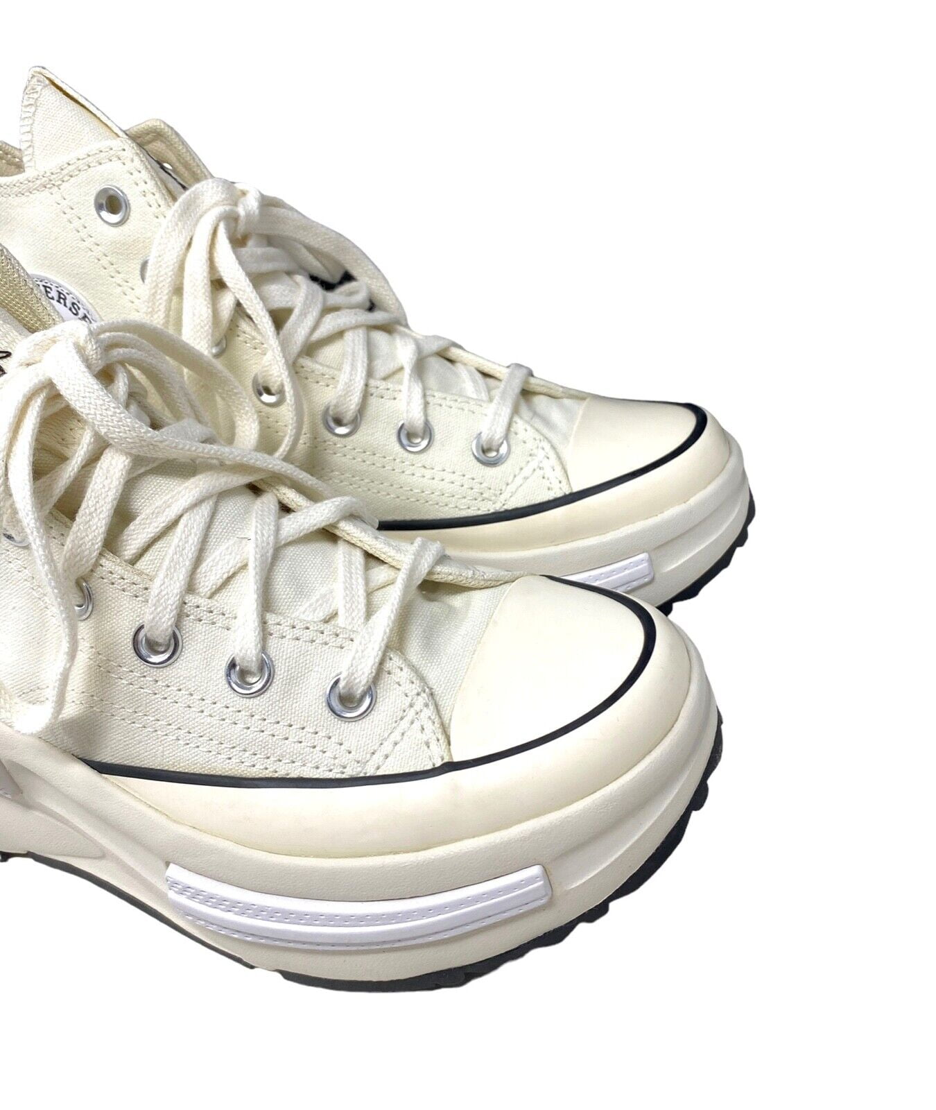 Converse Men's Run Star Legacy White & Egret Mid Top Casual