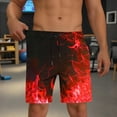 thumbnail image 7 of Men Swim Trunks with Compression Liner 7 Inch Inseam Board Shorts Bathing Suit with Pockets, 7 of 7