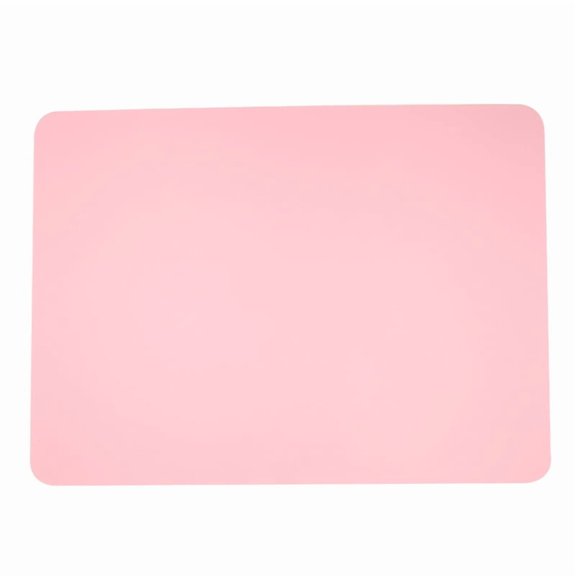 XmhyTop Dining Placemats, 4 Pack pink Placemats, （40*30cm ) Silicone Table Mats, Waterproof, Heat Resistant, Easy to Clean, Ideal for Kitchen Dining Table Decor, Durable Table Place Mats