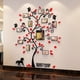 thumbnail image 4 of 3D DIY extraíble foto árbol acrílico pared calcomanías sala de estar dormitorio papel tapiz hogar empresa pared pegatina Yuarrent HA2690-02B, 4 of 6