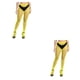 thumbnail image 2 of Guardurnaity 1 par de pantimedias con tirantes moldeadores de tendencia, medias de rejilla atractivas, absorción de sudor para vestido, amarillo Type2 NO2, 2 of 6