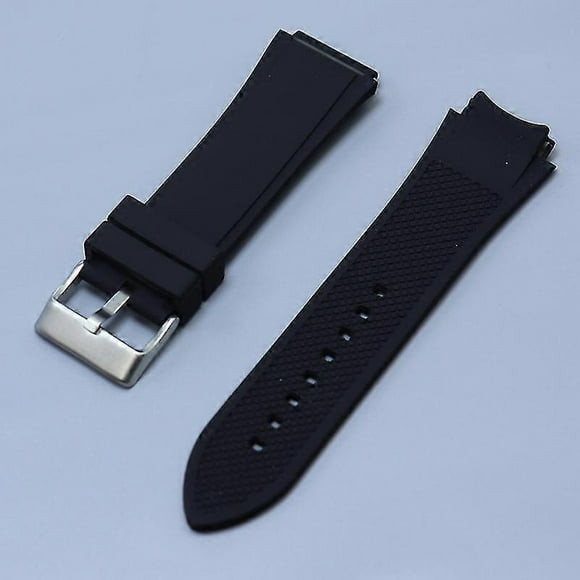 Xiongpin Silicone Rubber Watchband Fit For Guess W0247G3 W0040G3 W0040G7 Watches Strap