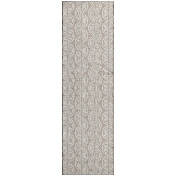 Dalyn Rugs Premium Machine Washable Mayfield AMF1056 Khaki 2'3" x 7'6" Runner Rug