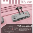 thumbnail image 4 of Luggage Sets 6 Piece with Duffel Bags, Hardside Expandable Suitcases with Spinner Wheels TSA Lock, Pink, 4 of 6