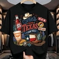thumbnail image 3 of She's From Texas Red Graphic T-Shirt, Retro I Can Tell Tee, Big Texas Pride Shirt, Western Style Texas Shirt Gift, 3 of 3