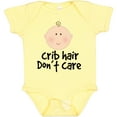 thumbnail image 3 of Inktastic Crib Hair Dont Care Funny Baby Clothes Boys or Girls Baby Bodysuit, 3 of 5