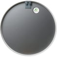 thumbnail image 2 of 28" Deluxe Contemporary White Circular Aluminum Mirror, 2 of 7