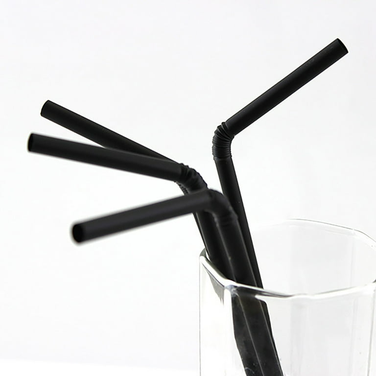 1PCS PVC Black Lives Mattek Plastic Straw Topper Reusable Preventing  Spillage Straw Cover Party Drink Creative