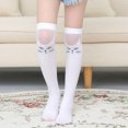 thumbnail image 6 of Over Knee Socks for Girls Thin Stretchable Girls Thigh Socks With Reinforced Toe Seam Comfort Playtimes And School Use, 6 of 9