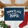 thumbnail image 1 of Christmas Tree Mat With "Merry Christmas" Lettering – Festive Home Floor Mat Fuzzy Lap Blanket Rugs for Living Room 5x7 Soft Comfy Blanket Mauve Blanket Large Throw Legacies Blanket Blanket H Small, 1 of 3