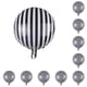 thumbnail image 1 of Bewildely Globos de cumpleaños decorativos de aluminio para el hogar suministros para el hogar habitación fiesta 18 atmósfera accesorios de No.02 10Conjunto, 1 of 6
