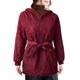 thumbnail image 1 of Moda mujer abrigo de invierno color sólido con capucha manga larga forro polar con cremallera bolsil Abanopi Rojo/Extragrande, 1 of 7