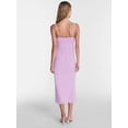 thumbnail image 2 of No Boundaries Ruffle V Neck Maxi Dress, Women's XXS-XXL, 2 of 5