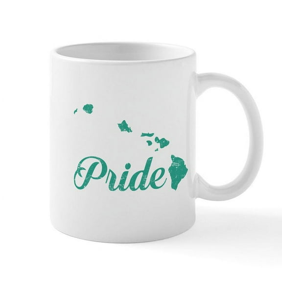 CafePress - Hawaii Pride Mug - 11 oz Ceramic Mug - Novelty Coffee Tea Cup