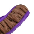 thumbnail image 6 of 4pcs Purple 15 Inch Car Steering Wheel Cover Soft Faux Plush Plush Warm Universal Wheel Protector Covers, 6 of 6