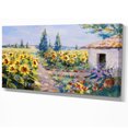 thumbnail image 1 of Designart - Ferme Tournesol - Impression Florale sur Toile Enveloppée, 1 of 2
