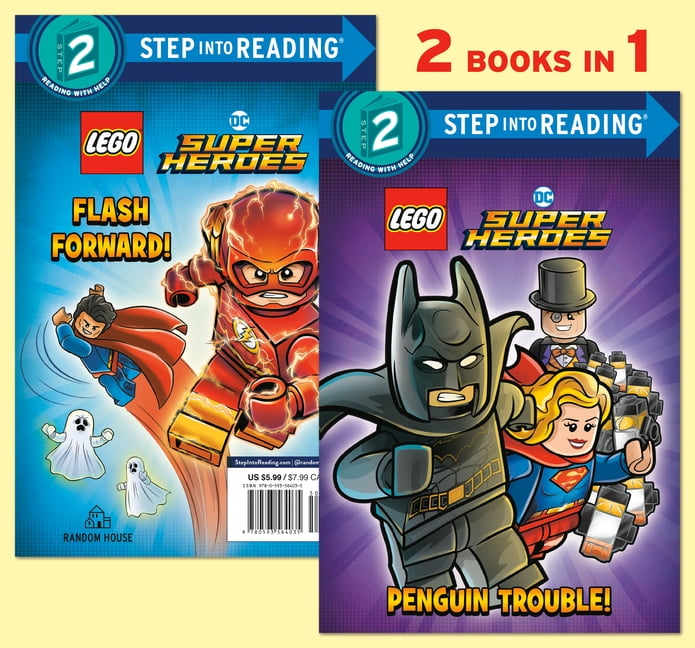 komponent Munk produktion Step Into Reading: Penguin Trouble!/Flash Forward! (Lego Batman)  (Paperback) - Walmart.com