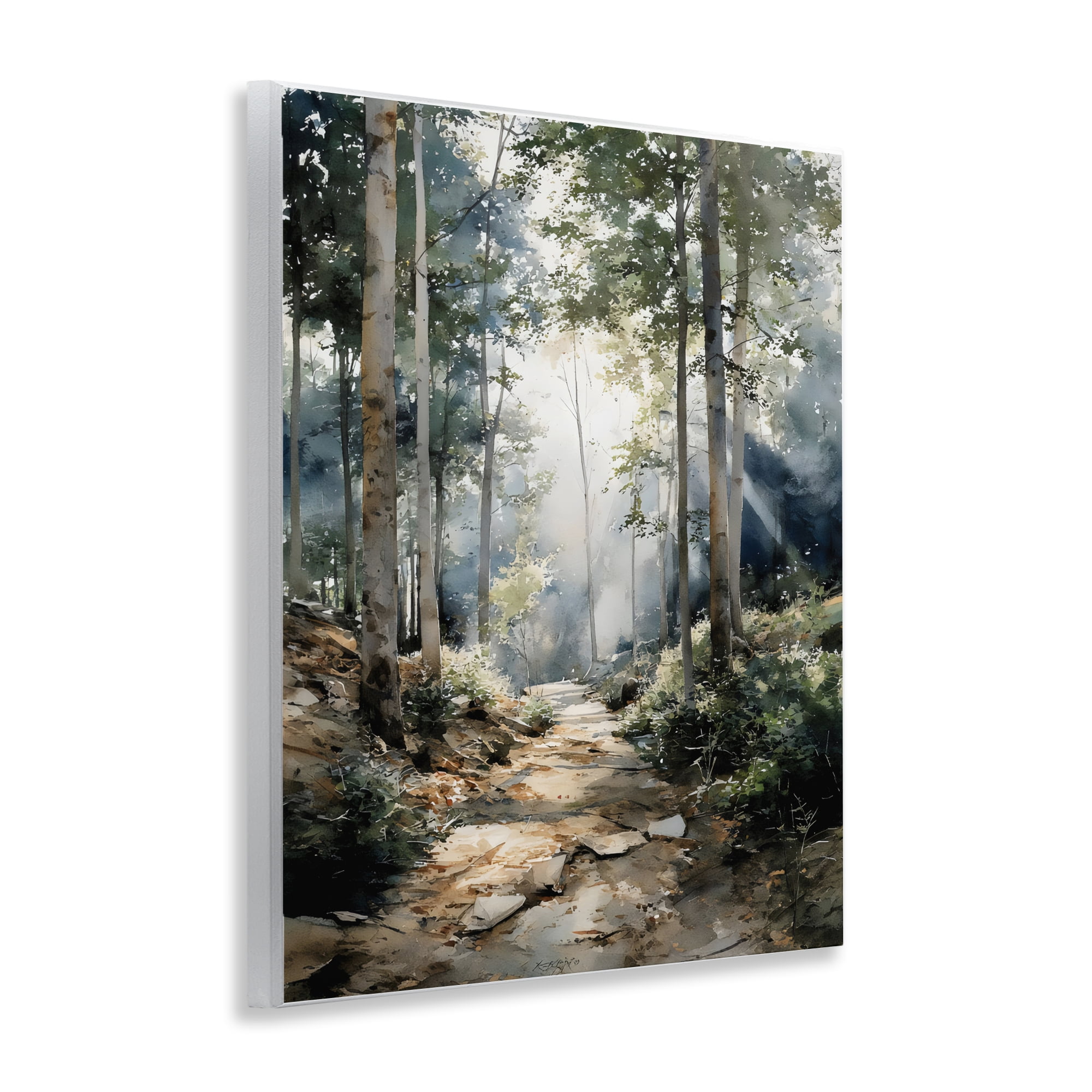 Stupell Industries Through The Woods Pathway Wall Plaque Art, design by Franklyn Gregory