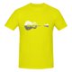 thumbnail image 3 of Camiseta de manga corta 100 % algodón para hombre con diseño de guitarra natural, 3 of 5