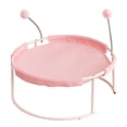 thumbnail image 1 of Mesh Cats Hammock Bed Breathable for Kittens with Dangling Spring Ball Stable Steel Frame Detachable and Washable Cover, 1 of 7