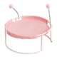 thumbnail image 2 of Cama colgante para gatos con estructura de acero y tela transpirable, diseño elevado para mayor frescura, desmontable para lavado fácil, color rosa, ideal para hogar o viajes., 2 of 6