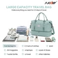 thumbnail image 6 of SUOSDEY Overnight Duffle Bag for Travel,Weekender Bags with Shoes Compartment,Hospital Bag for Labor and Delivery,Carry on Bag for Women,Travel,Gym,Weekend, 6 of 7