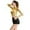 Gold, variant on EDFBUYKRS Base Long Sleeve, Neck Women Slim Solid Turtleneck Blouse Slim Stretchy Layer Tee Shirts Solid Casual Tops for Women S