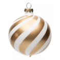 thumbnail image 1 of Esferas Navideñas Artesanales Caramelo Varios Colores 12 Pza, 1 of 7