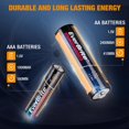 thumbnail image 2 of Alkaline Battery EverBrite High Performance 64pcs 32 AAA 32 AA, 2 of 8