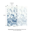 thumbnail image 7 of Harry & Grace Bluestone Misty Mountain Scenic Peel and Stick Wallpaper Mural - 54 in. W x 9 ft. T, 7 of 7