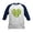 Navy/White, variant on CafePress - Ginkgo Leaf Heart Kids Baseball Jersey - Kids Cotton Baseball Jersey, 3/4 Sleeve Shirt